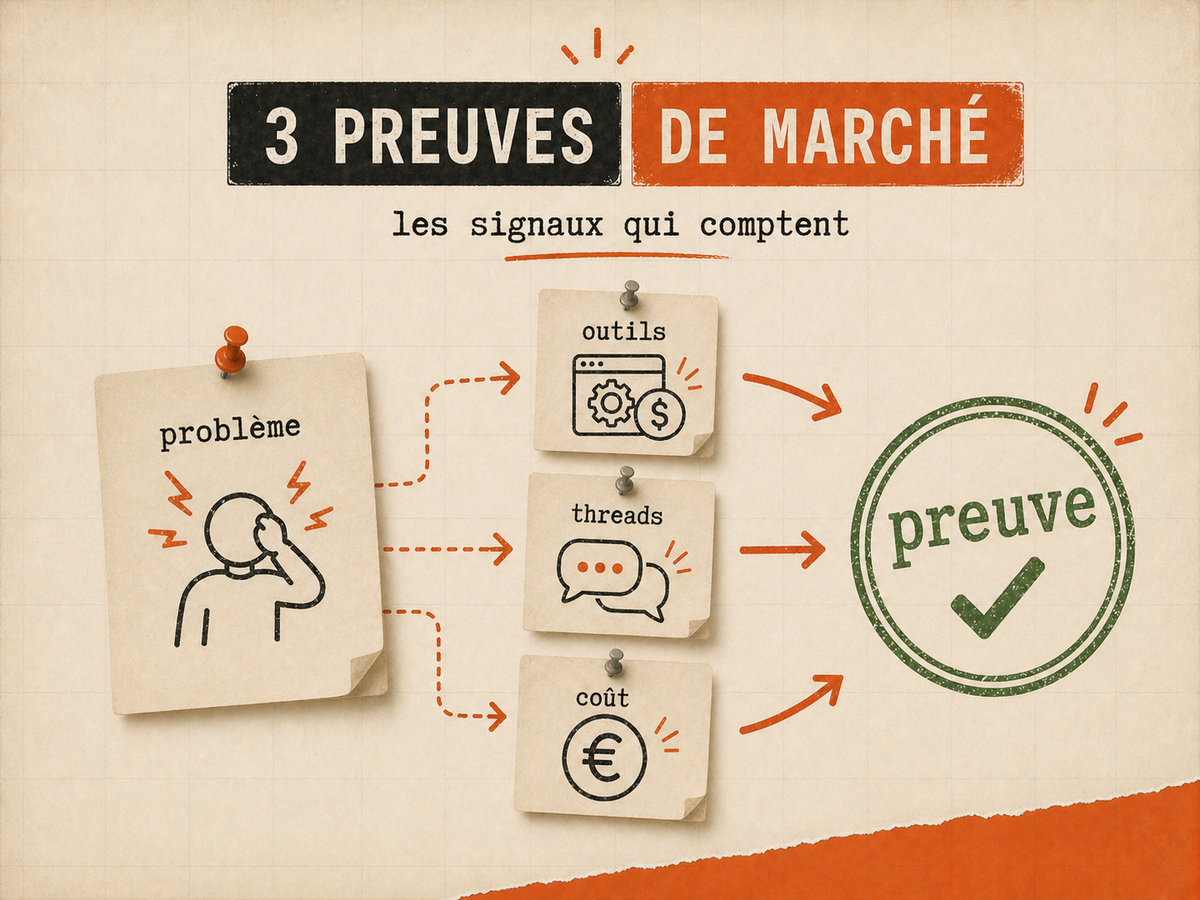 Une douleur SaaS validée par trois preuves : outils payants, threads publics et coût d’inaction.